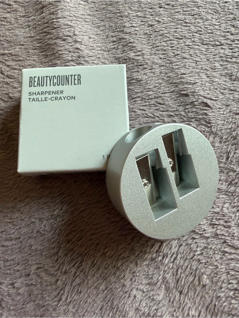 Beautycounter White Sharpener in Branded Box